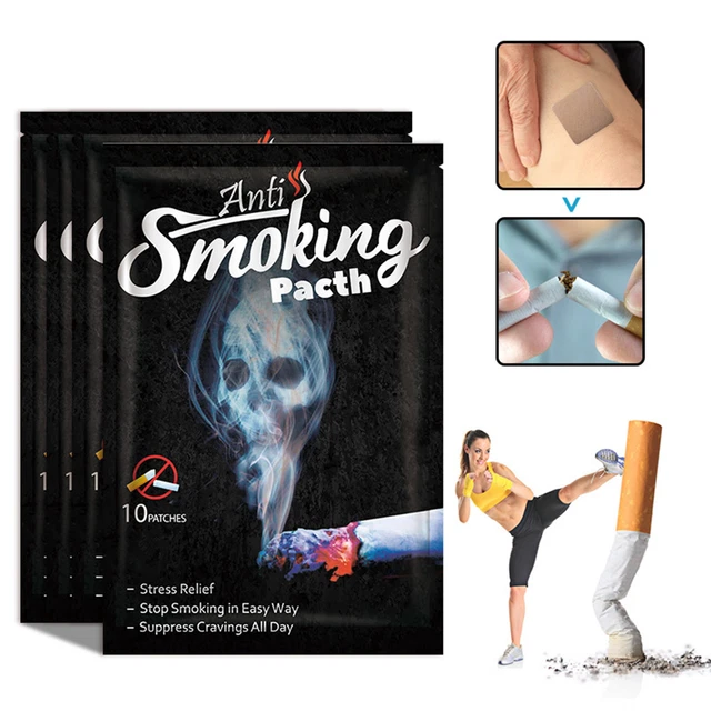 50x Stop Smoking Patch Quit Smoking Stress Relief Reduce Anxiety HG5