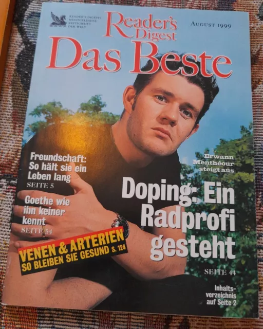 # Reader's Digest Das Beste - Magazin Zeitschrift - Ausgabe von August 1999 #