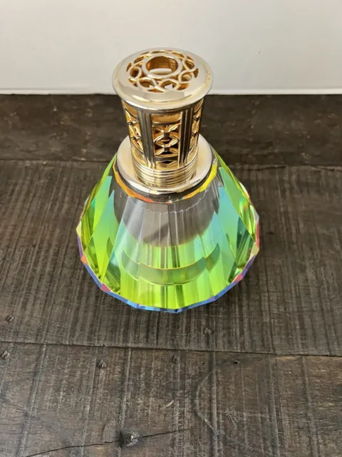Vintage Iridescent Scentier Crystal Oil Diffuser Lamp