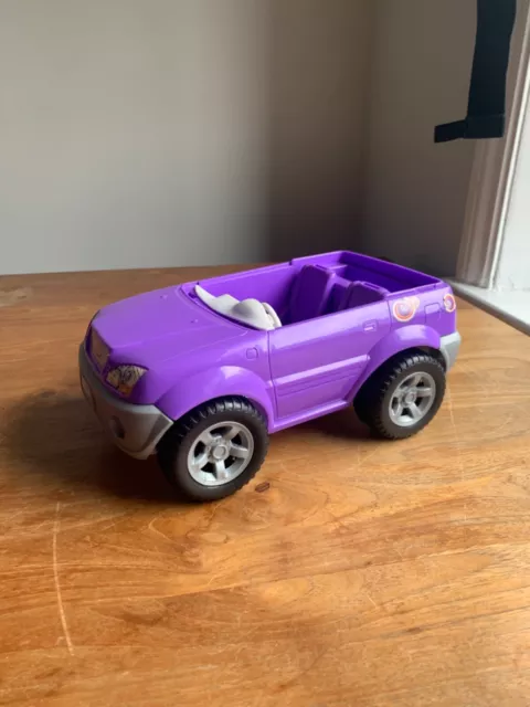 Vintage Barbie Mattel lila Auto Jeep Cabrio? 4x4 2002