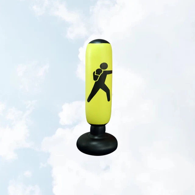 Inflatable Bopper Fitness Punching Bag Bounce Back Boxing Bag
