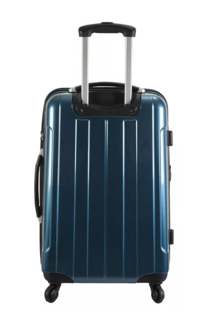 FRANCE BAG Hard Cabin Suitcase - Polycarbonate - Bahamas - Metal Blue 2