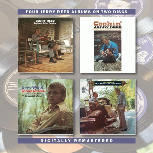 JERRY REED JERRY Reed Explores Guitar Country / Cookin' / Georgia ...