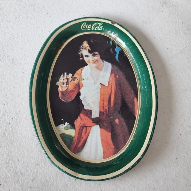 Vintage Coca Cola Mini Tray 1989