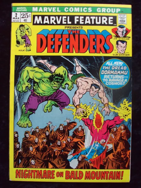 Marvel Feature #2 The Defenders  Marvel Comics 1972