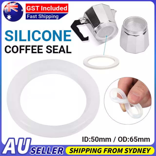 Moka Stove Silicone Rubber Replacement Gasket Seal Espresso Coffee For Pot