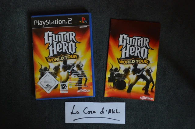 ₪ PAS DE JEU ₪ Boite Notice Playstation 2 PS2 - Guitar Hero World Tour