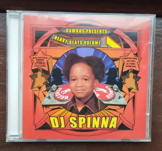 DJ Spinna Heavy Beats Vol. 1 (CD 1999) USA Hip-Hop Rawkus Eminem Talib Kweli
