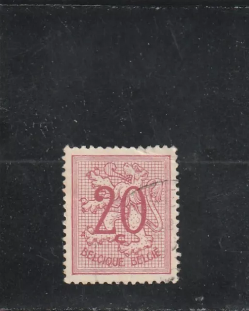 L6123 BELGIQUE N° Y&T 851 de 1951 " Lion Heraldique "  Oblitéré