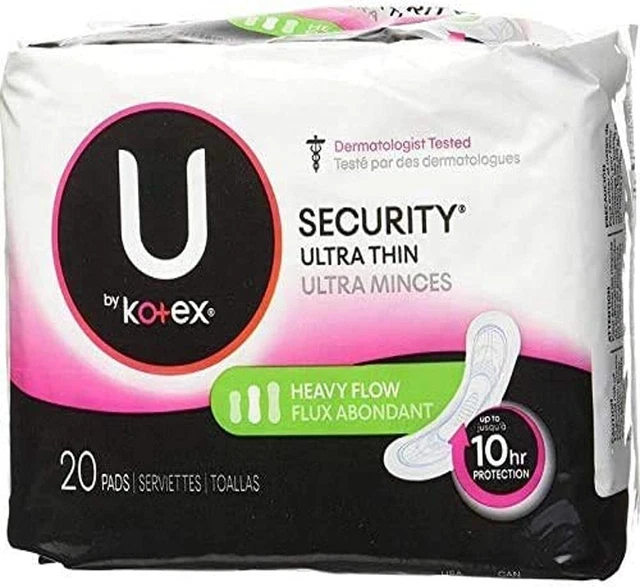 Almohadillas de seguridad ultrafinas de 20 largas cada 3 unidades