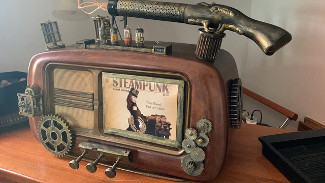 Lampada stile steampunk