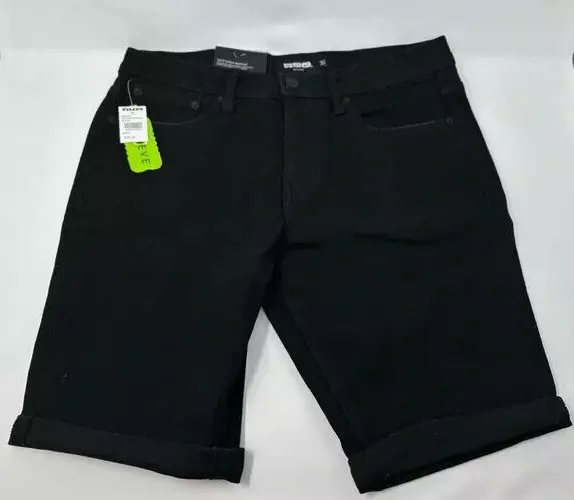 RSQ Black Denim Shorts New w/Tag Men Size 30