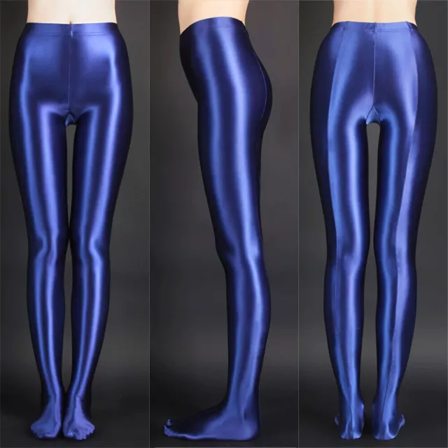 Ladies Ultra Sheer Shiny Glossy Pantyhose Lurex Sparkle Tights Stockings  Hosiery