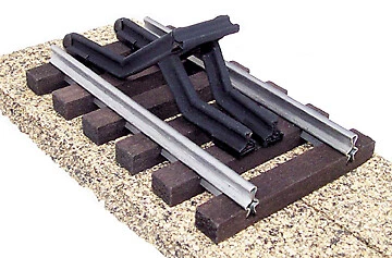 Gargraves 300-BK O Gauge 3 Rail Black Track Bumper  (10)