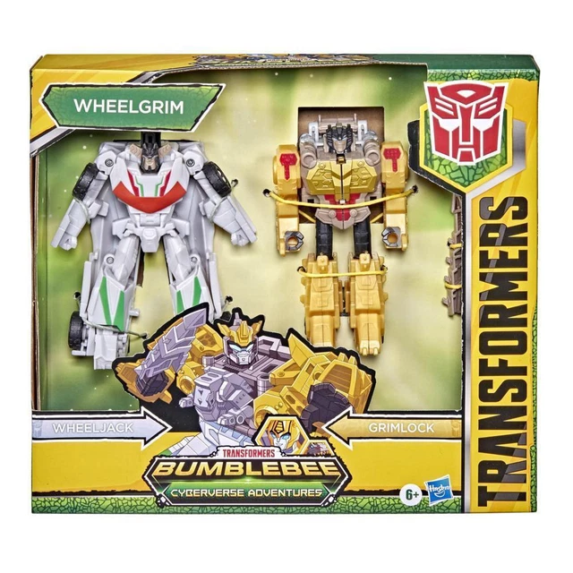 TRANSFORMERS BUMBLEBEE CYBERVERSE Adventures Dinobots Unite WHEELGRIM