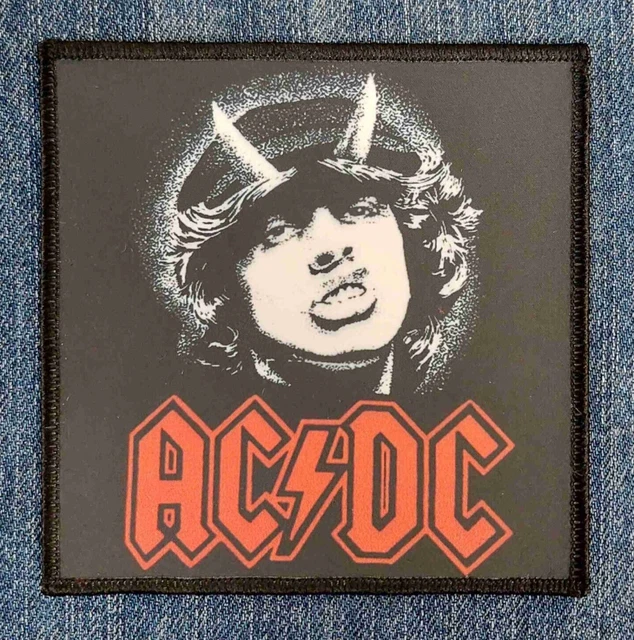 ACDC AC/DC ANGUS Young Sublimated Printed Patch | Australian Hard Rock ...