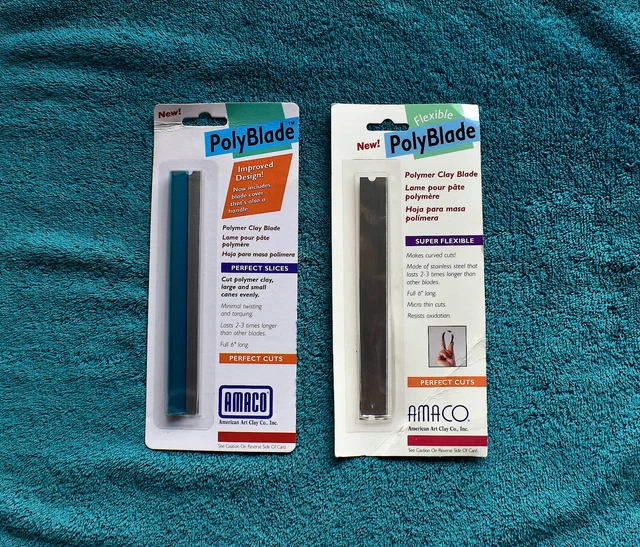 Amaco Flexible Hoja de Polietileno Arcilla Acero Inoxidable NUEVO (11050H + 11052K)