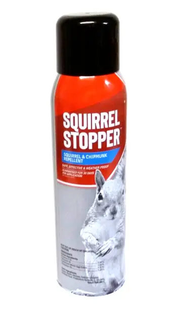 Squirrel Stopper Chipmunk Squirrel Repellent Spray ~ New