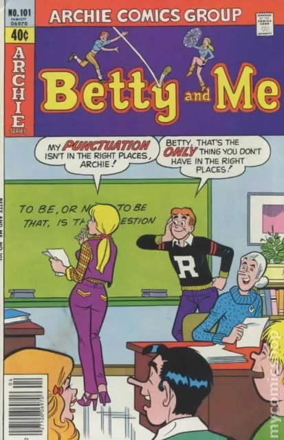 Betty and Me #101 VG 4.0 1979 Stock Image Low Grade