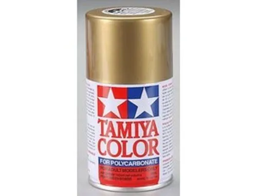 TAMIYA COLORE SPRAY PER POLICARBONATO GOLD ORO 100ml    ART PS13