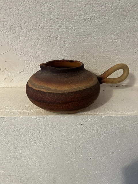 PICHET FAT LAVA 1950/1970 poterie artisanale Allemagne 1960/70 Rare