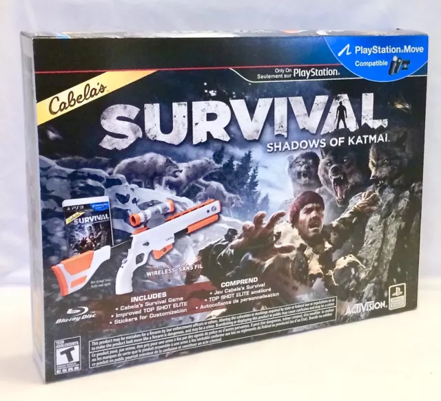 Cabelas Survival: Shadows of Katmai (PlayStation 3 Ps3) MISSING MANUAL