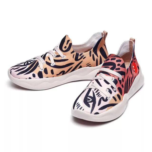 UIN Leopard's Eyes scarpe da donna maglia scarpe per il tempo libero scarpe estive sneakers 3