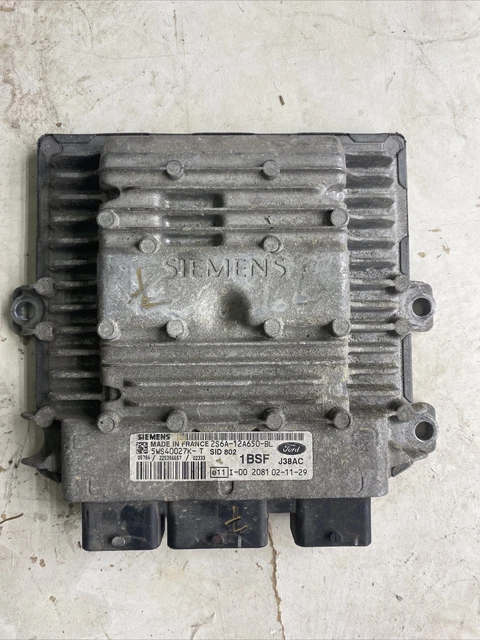 Ford Fiesta Fusion 1.4 Engine Control Module Unit Ecu 5Ws40027K-T 2S6A-12A650-Bl
