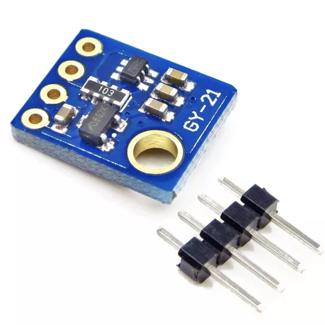 Precision Digital Si7021, HTU21 Humidity & Temperature Sensor Module, I2C, 3.3V,