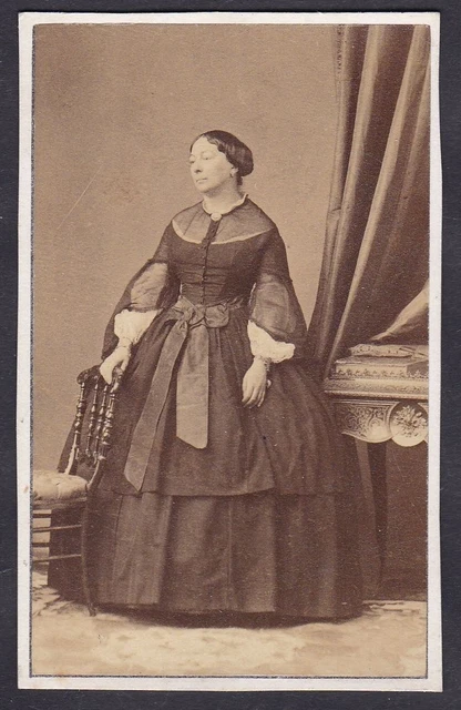 Marie Clementine Curial Marquise de Saint-Clou Portrait CDV Foto Photo 1860