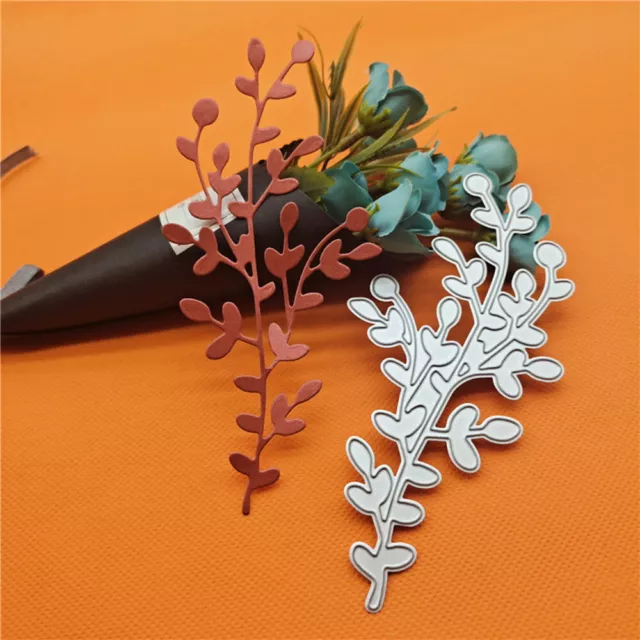 Leaves Metal Cutting Dies Stencil Scrapbooking Embossing Card Making Craft DIY