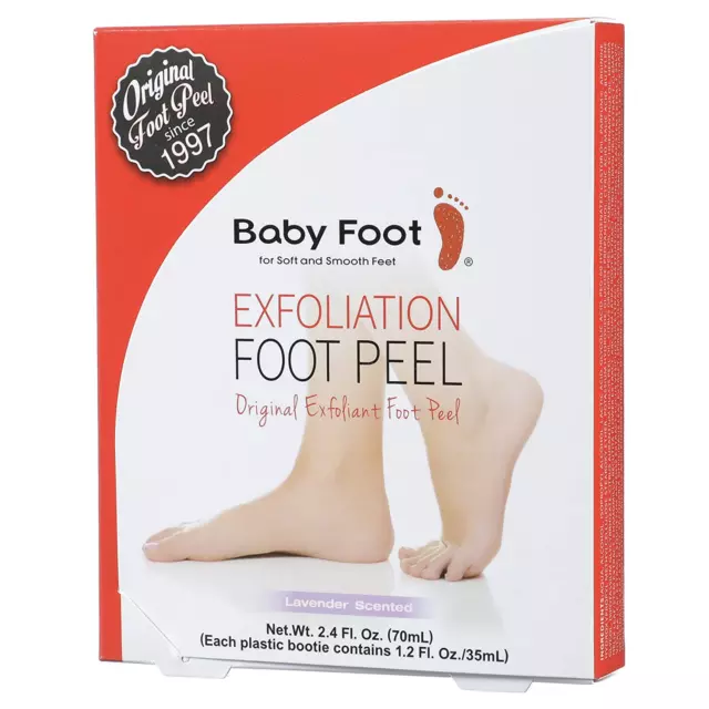 Peeling para pies de exfoliación con aroma a lavanda para pies de bebé - 2,4 oz. LEER DESC