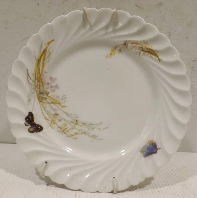 Haviland & Cie Limoges Piatto Decorativo 18,5cm Con Decorazione E Supporto