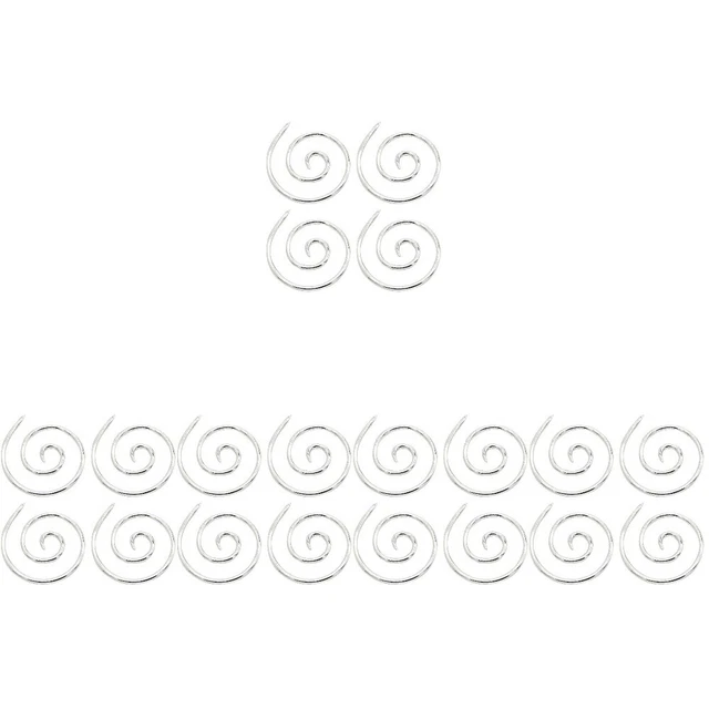 20 Pcs Knitting Needles Spiral Knitting Needle Braid Tool Weave