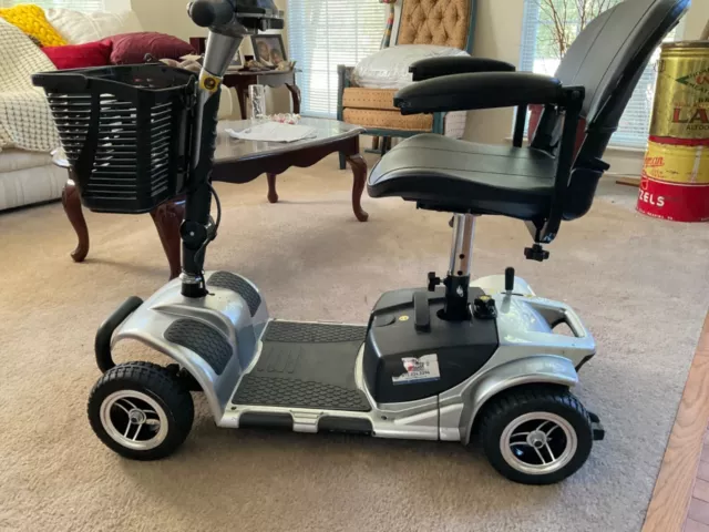 Vive Health 4 Wheel Scooter Silver Used