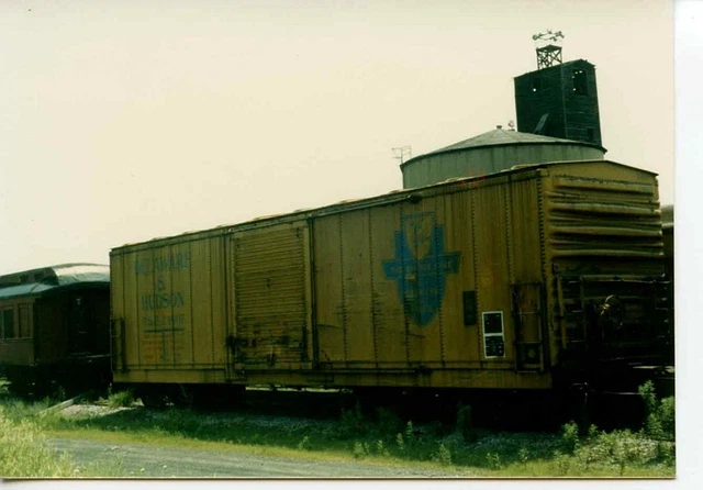 H797 RP 1950/60s D&H DELAWARE & HUDSON RAILROAD FREIGHT CAR