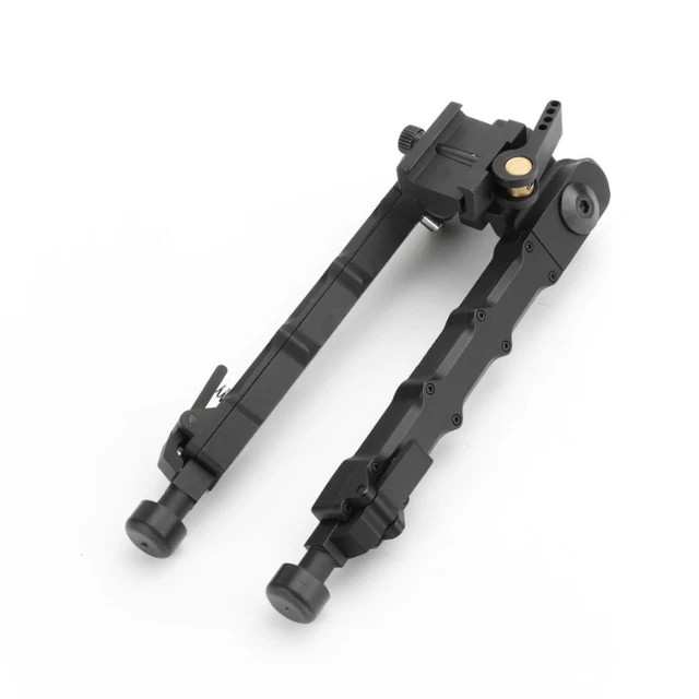 Bipiede Regolabile V8 6.5-9 Pollici &ndash; QD Mount Picatinny &ndash; Piedini Spike &ndash; Alluminio/Acciaio