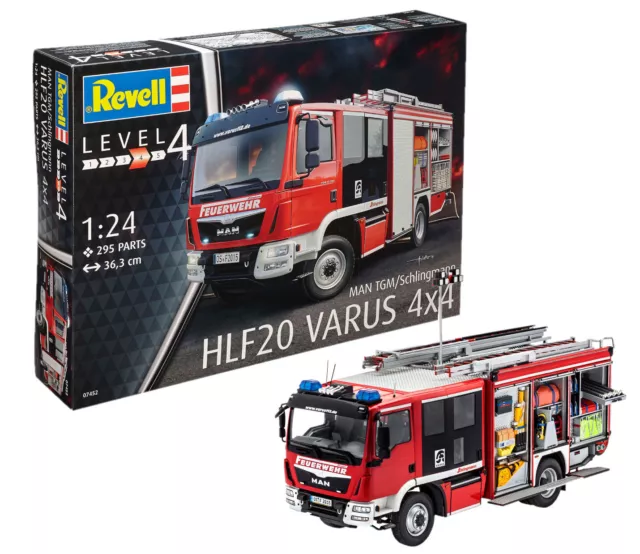 Revell MAN TGM / Schlingmann HLF 20 Varus 4x4 in 1 24 Revell 07452 Bausatz