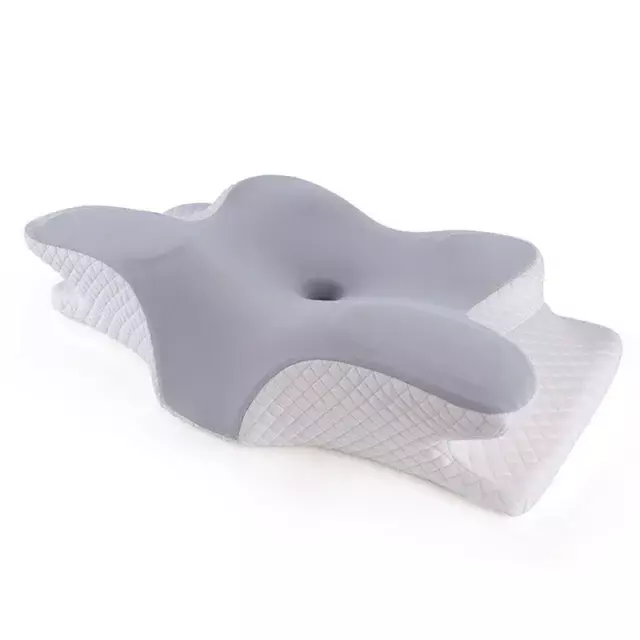 Memory Foam Pillows Butterfly Shaped Relaxing Cervical Slow Rebound Neck Pillow