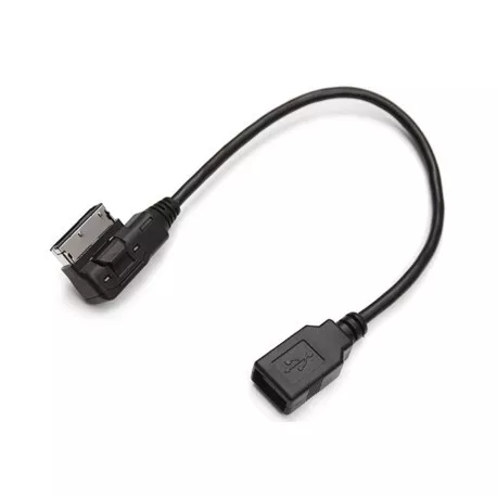 AUX Media Interface USB Cable AMI Adapter Flash Drive MP3 fits Mercedes-Benz