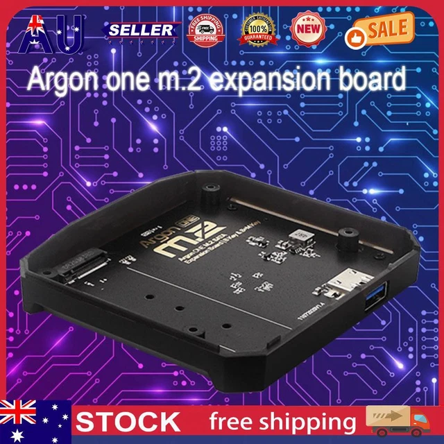 Argon ONE Case Expansion Board with Hi-Fi DAC for Raspberry Pi 4B AU