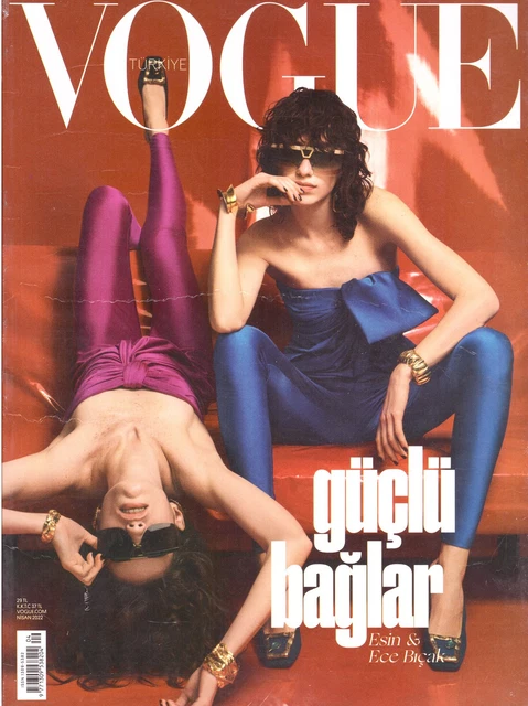 VOGUE TURKIYE MAGAZINE April 2022 £14.92 - PicClick UK