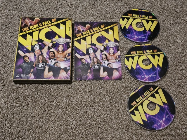 WWE - THE Rise & Fall Of WCW - 3 DISCS DVD $15.26 - PicClick AU