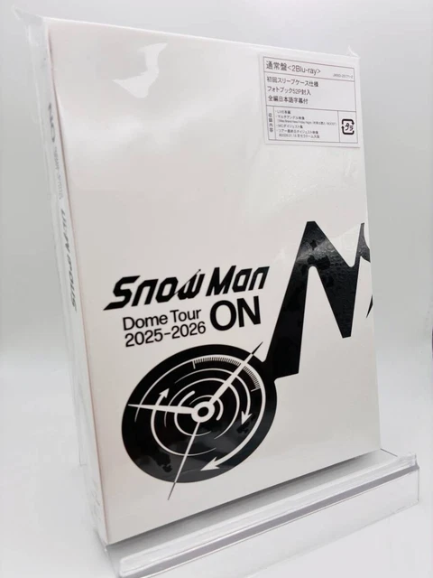 BLU RAY SNOW Man Dome Tour 2025 2026 ON Regular Edition First