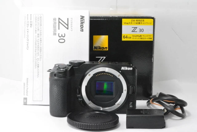 ショット数18,169枚★美品★ NIKON Z30 ボディ NIKON Z30 BODY w/ 18169 shot 784720 $930.27 - PicClick CA