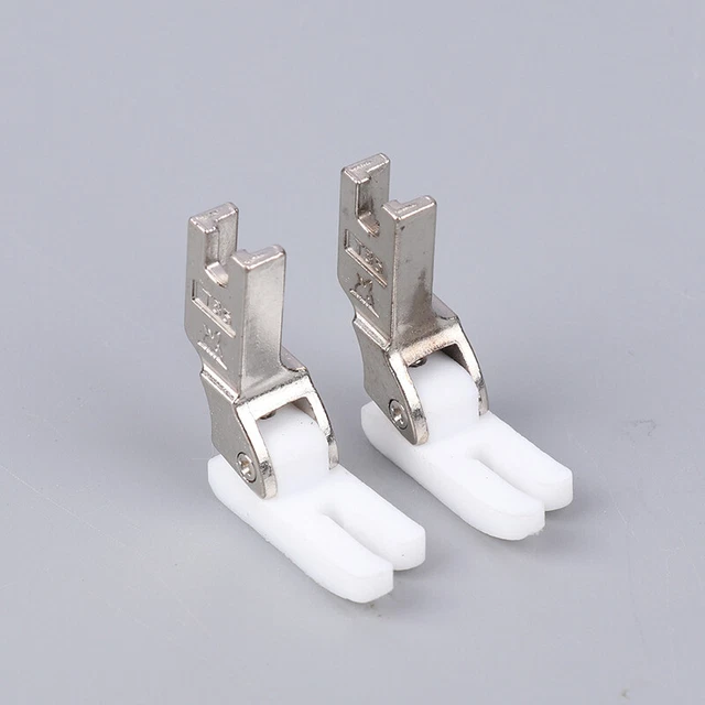 2Pcs T350 (24983T) Standard Presser Feet With Plastic Bottom For Sewing Machine