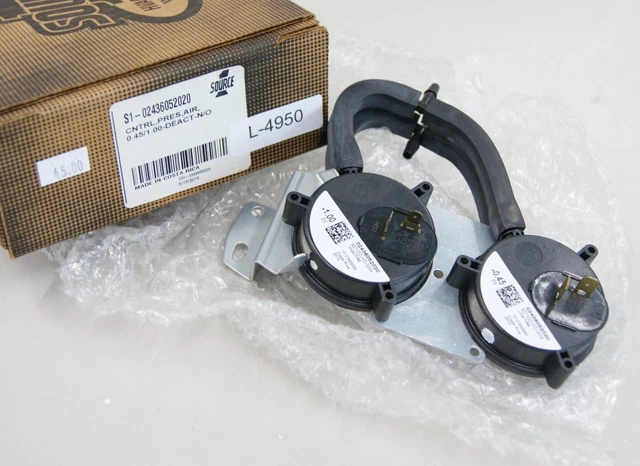 Source 1 York S1-02436052020 .45/1.0 Normally Open Pressure Switch, L-4950