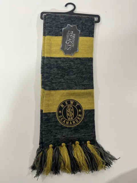 Newt Scamander Scarf With Patch Fantastic Beasts And Where To Find Them NEW