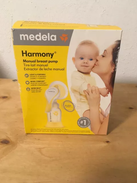 NEW Medela Harmony Manual Breast Pump with PersonalFit Flex Breast Shields#B-H