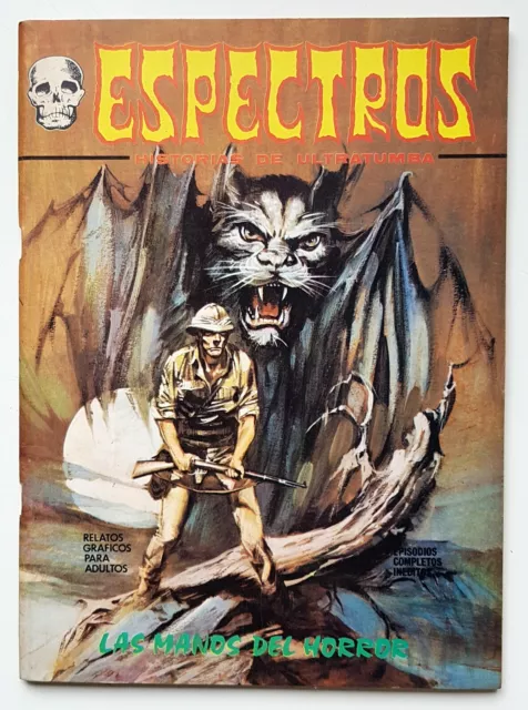 Comic Terror Espectros Nº 8 - Ediciones Vertice - 1972 - V-1 - Muy Buen Estado